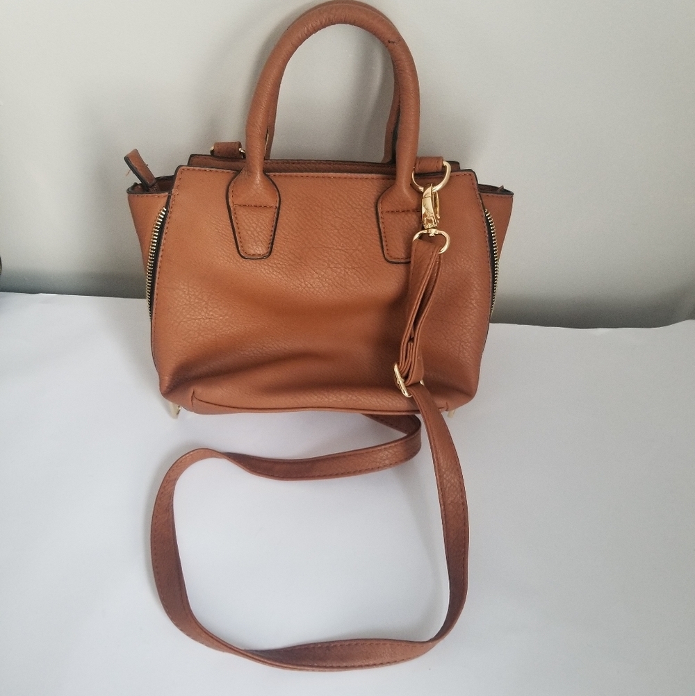 Christian Siriano For Payless Brown Hand/Shoulder Bag/Purse - Picture 2 of 14